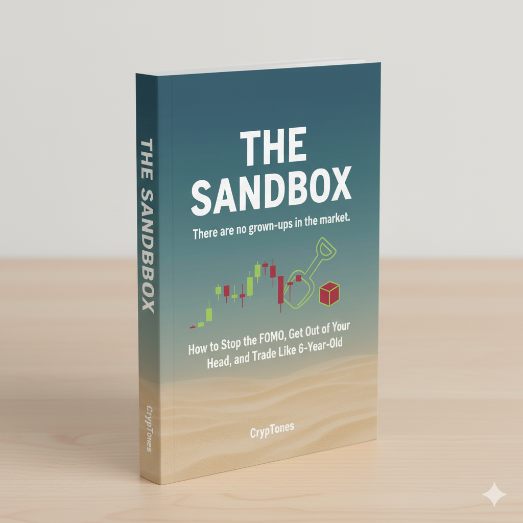 The Sandbox book cover by CrypTones