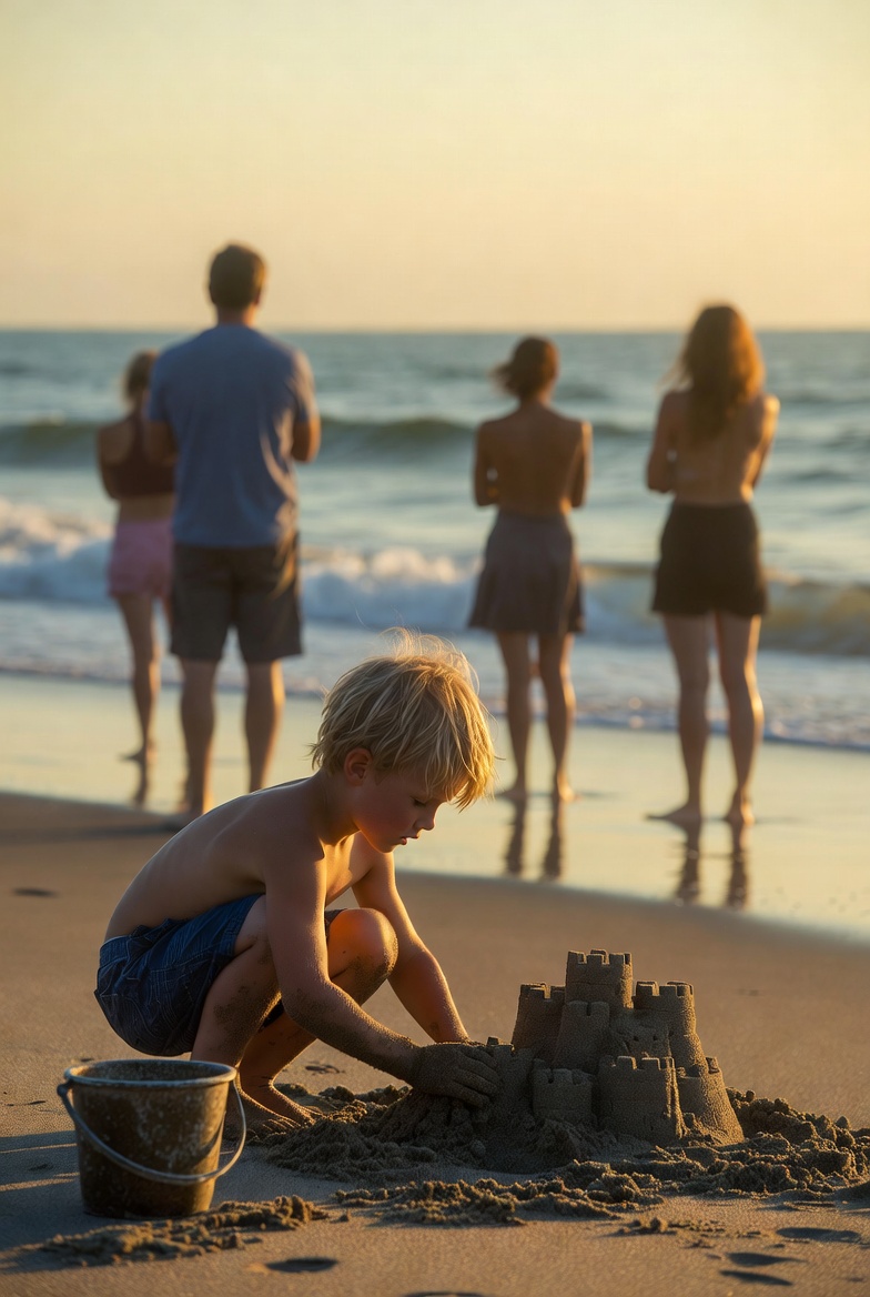 The Adults Keep Watching the Waves